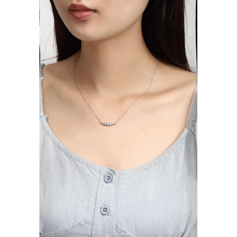 Ruif Jewelry PT950 platinum 0.54ct Lab Grown Diamond Pendant(not include the chain) Jewelry for Party Gift