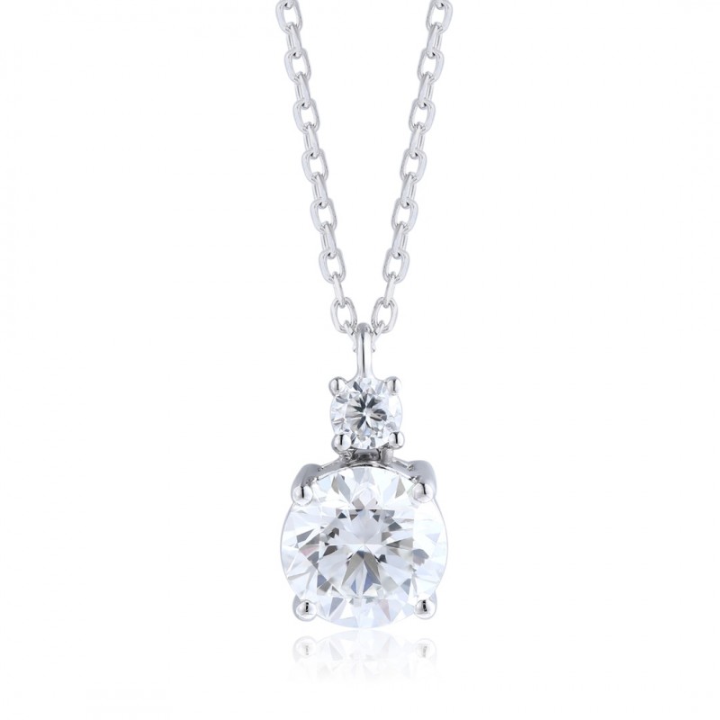 Ruif Jewelry PT950 platinum 1.08ct Lab Grown Diamond Pendant(not include the chain) Jewelry for Party