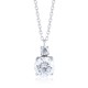 Ruif Jewelry PT950 platinum 1.08ct Lab Grown Diamond Pendant(not include the chain) Jewelry for Party