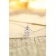 Ruif Jewelry PT950 platinum 1.08ct Lab Grown Diamond Pendant(not include the chain) Jewelry for Party