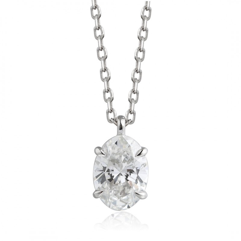 Ruif Jewelry PT950 platinum 1.05ct Lab Grown Diamond Pendant(not include the chain) Jewelry for Party Gift Ruif Jewelry PT950 platinum 1.05ct Lab Grown Diamond Pendant(not include the chain) Jewelry for Party Gift