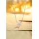 Ruif Jewelry PT950 platinum 0.24ct Lab Grown Diamond Pendant(not include the chain) Jewelry for Party Gift