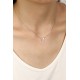 Ruif Jewelry PT950 platinum 0.24ct Lab Grown Diamond Pendant(not include the chain) Jewelry for Party Gift