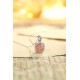 Ruif Jewelry PT950 platinum 2.12ct Pink Lab Grown Diamond Pendant(not include the chain) Jewelry for Party Gift