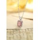 Ruif Jewelry PT950 platinum 2.28ct Pink Lab Grown Diamond Pendant(not include the chain) Jewelry for Party Gift