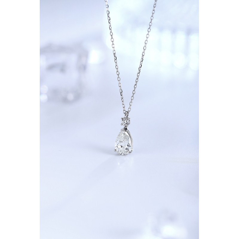 Ruif Jewelry PT950 platinum 1.06ct Lab Grown Diamond Pendant(not include the chain) Jewelry for Party Gift Ruif Jewelry PT950 platinum 1.06ct Lab Grown Diamond Pendant(not include the chain) Jewelry for Party Gift