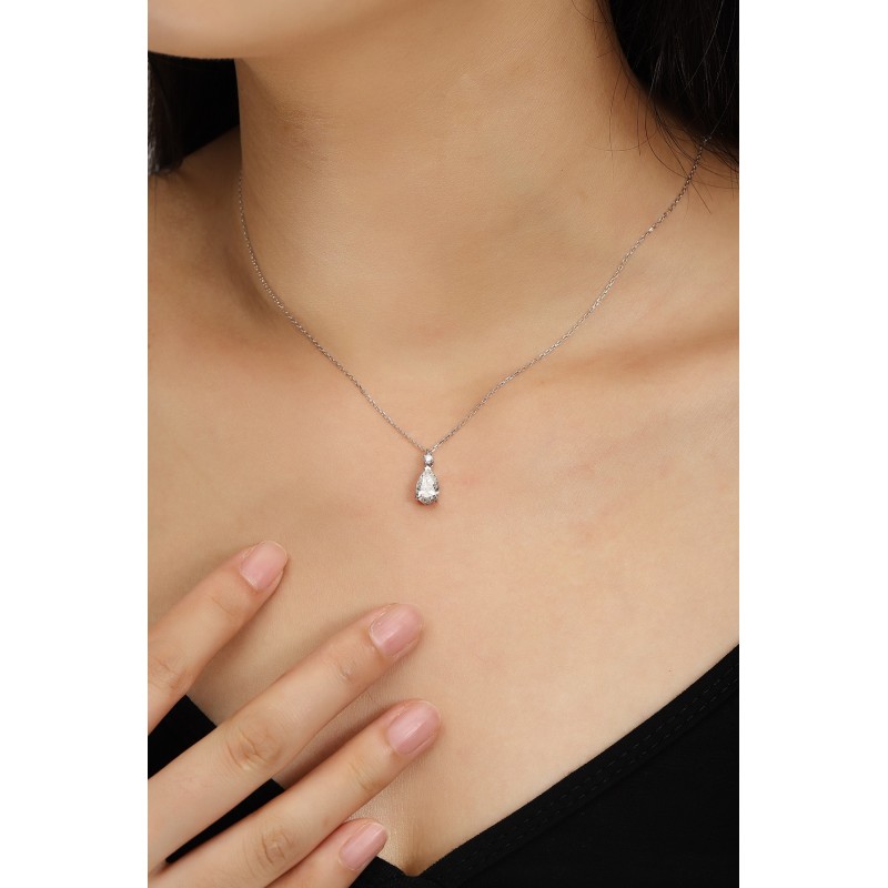 Ruif Jewelry PT950 platinum 1.06ct Lab Grown Diamond Pendant(not include the chain) Jewelry for Party Gift Ruif Jewelry PT950 platinum 1.06ct Lab Grown Diamond Pendant(not include the chain) Jewelry for Party Gift