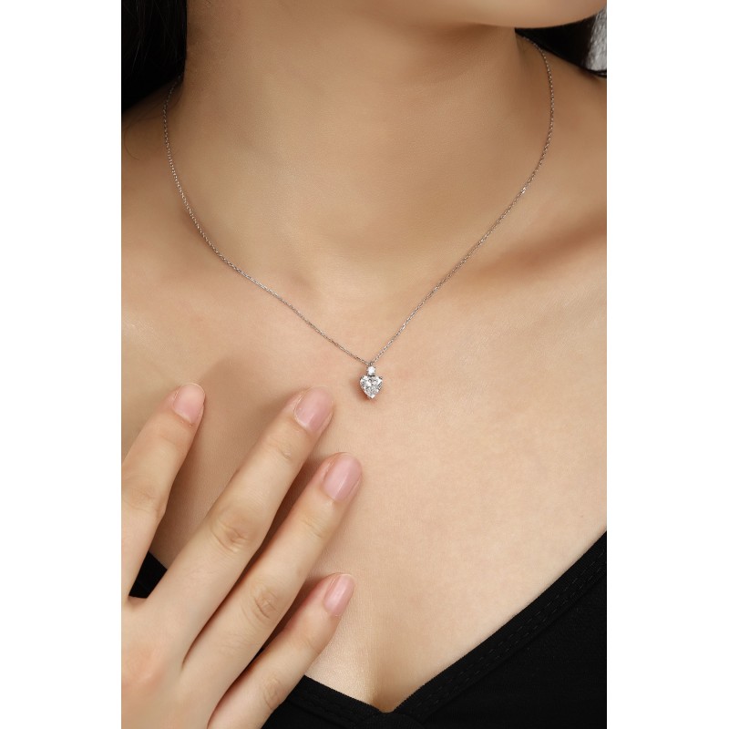 Ruif Jewelry PT950 platinum 1.05ct Lab Grown Diamond Pendant(not include the chain) Jewelry for Party Gift Ruif Jewelry PT950 platinum 1.05ct Lab Grown Diamond Pendant(not include the chain) Jewelry for Party Gift