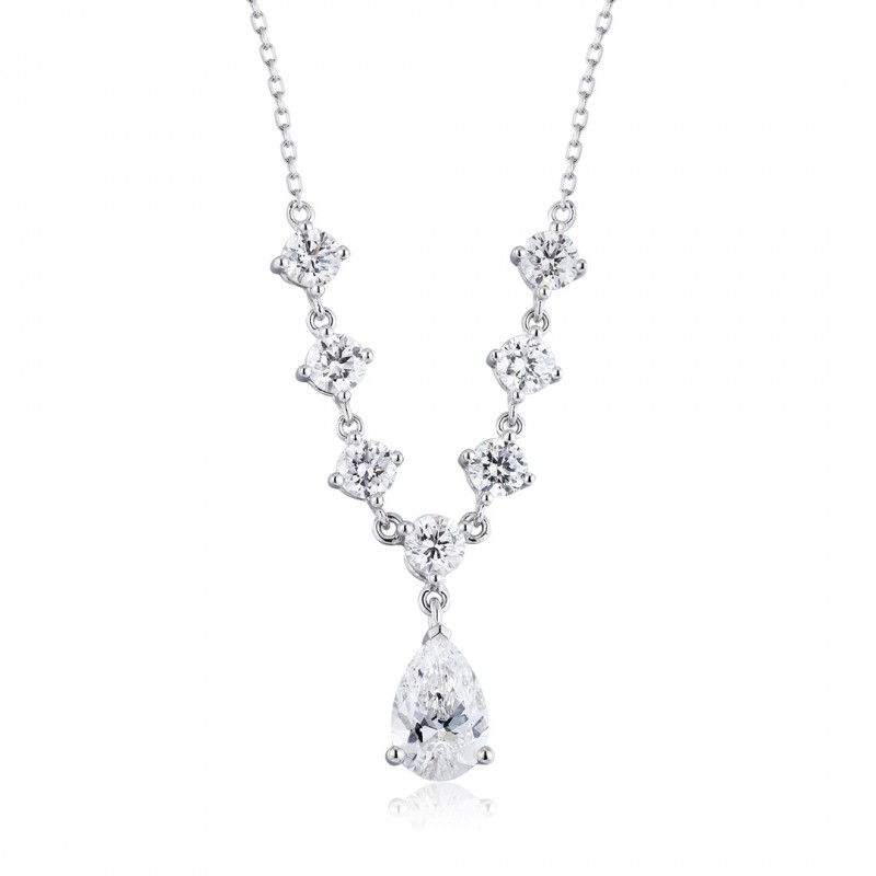 Ruif Jewelry PT950 platinum 1.05ct Lab Grown Diamond Pendant(not include the chain) Jewelry for Party Gift Ruif Jewelry PT950 platinum 1.05ct Lab Grown Diamond Pendant(not include the chain) Jewelry for Party Gift