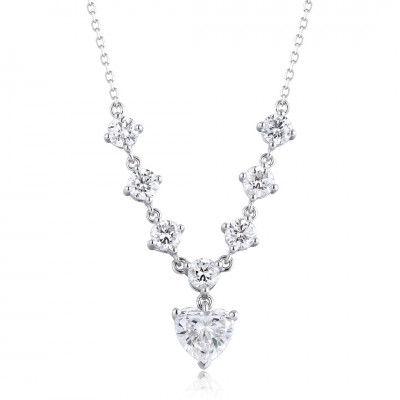 Ruif Jewelry PT950 platinum 1.04ct Lab Grown Diamond Pendant(not include the chain) Jewelry for Party Gift Ruif Jewelry PT950 platinum 1.04ct Lab Grown Diamond Pendant(not include the chain) Jewelry for Party Gift