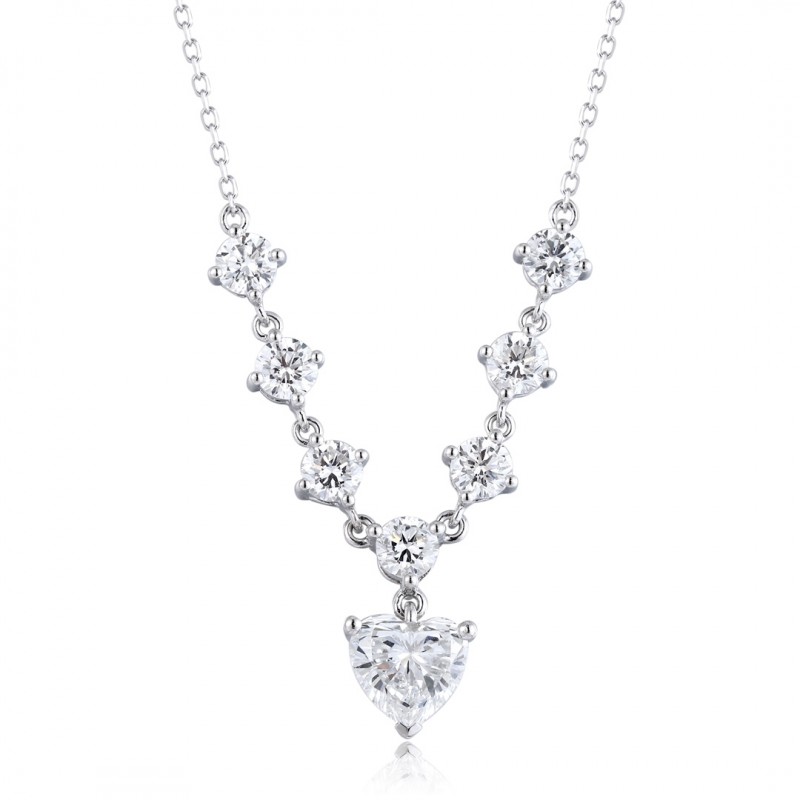 Ruif Jewelry PT950 platinum 1.04ct Lab Grown Diamond Pendant(not include the chain) Jewelry for Party Gift Ruif Jewelry PT950 platinum 1.04ct Lab Grown Diamond Pendant(not include the chain) Jewelry for Party Gift