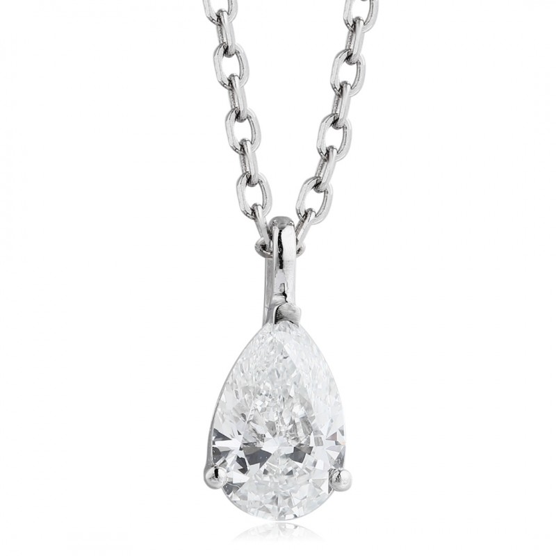 Ruif Jewelry PT950 platinum 0.53ct Lab Grown Diamond Pendant(not include the chain) Jewelry for Party Gift Ruif Jewelry PT950 platinum 0.53ct Lab Grown Diamond Pendant(not include the chain) Jewelry for Party Gift