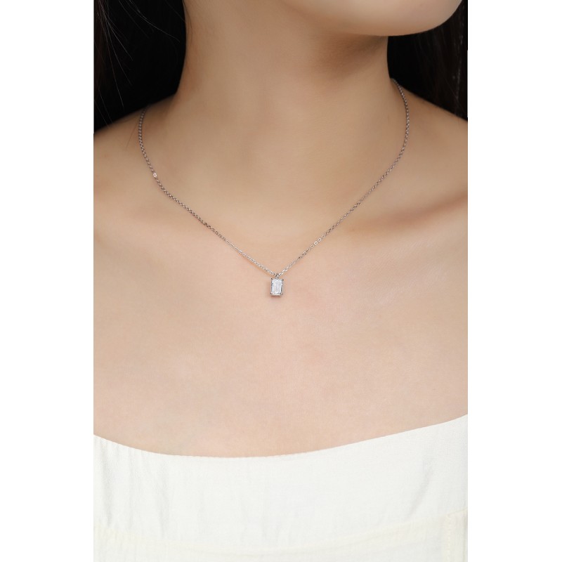 Ruif Jewelry PT950 platinum 1.07ct Lab Grown Diamond Pendant(not include the chain) Jewelry for Party Gift Ruif Jewelry PT950 platinum 1.07ct Lab Grown Diamond Pendant(not include the chain) Jewelry for Party Gift