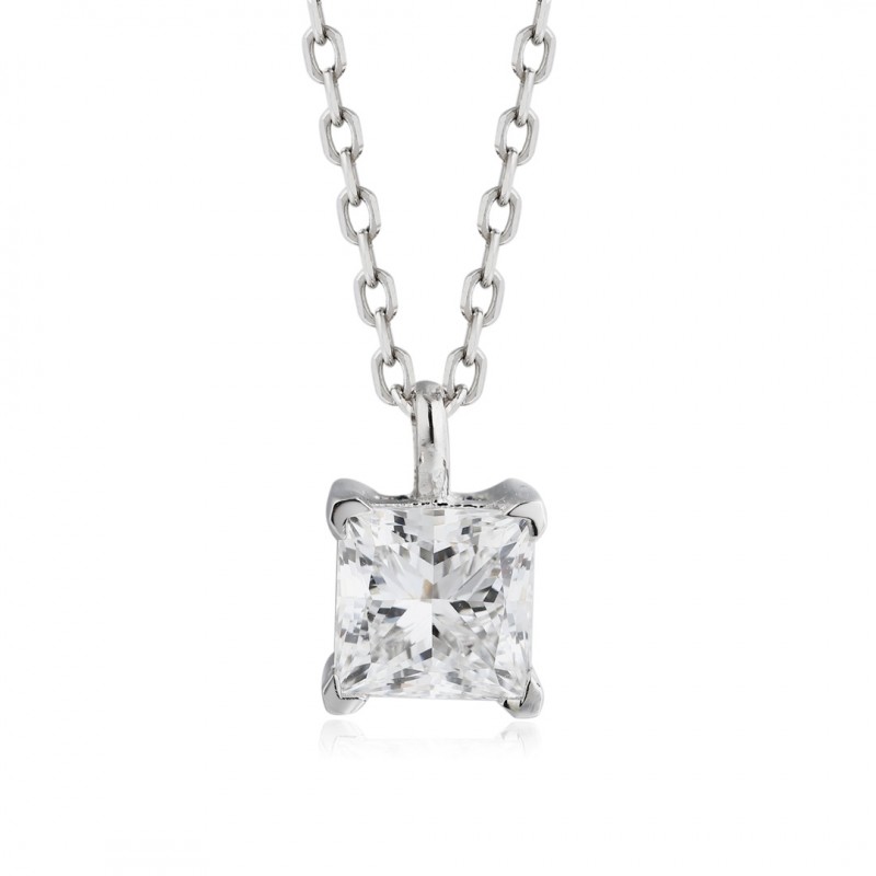 Ruif Jewelry PT950 platinum 1.00ct Lab Grown Diamond Pendant(not include the chain) Jewelry for Party Gift Ruif Jewelry PT950 platinum 1.00ct Lab Grown Diamond Pendant(not include the chain) Jewelry for Party Gift