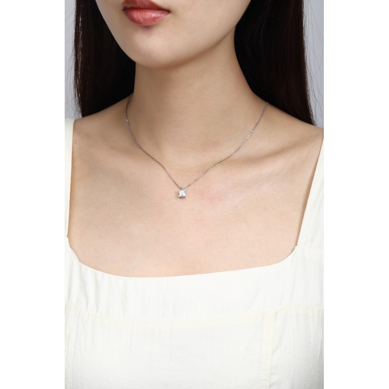 Ruif Jewelry PT950 platinum 1.00ct Lab Grown Diamond Pendant(not include the chain) Jewelry for Party Gift Ruif Jewelry PT950 platinum 1.00ct Lab Grown Diamond Pendant(not include the chain) Jewelry for Party Gift