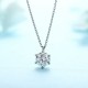 Ruif Jewelry PT950 platinum 1.00ct Lab Grown Diamond Pendant(not include the chain) Jewelry for Party Gift