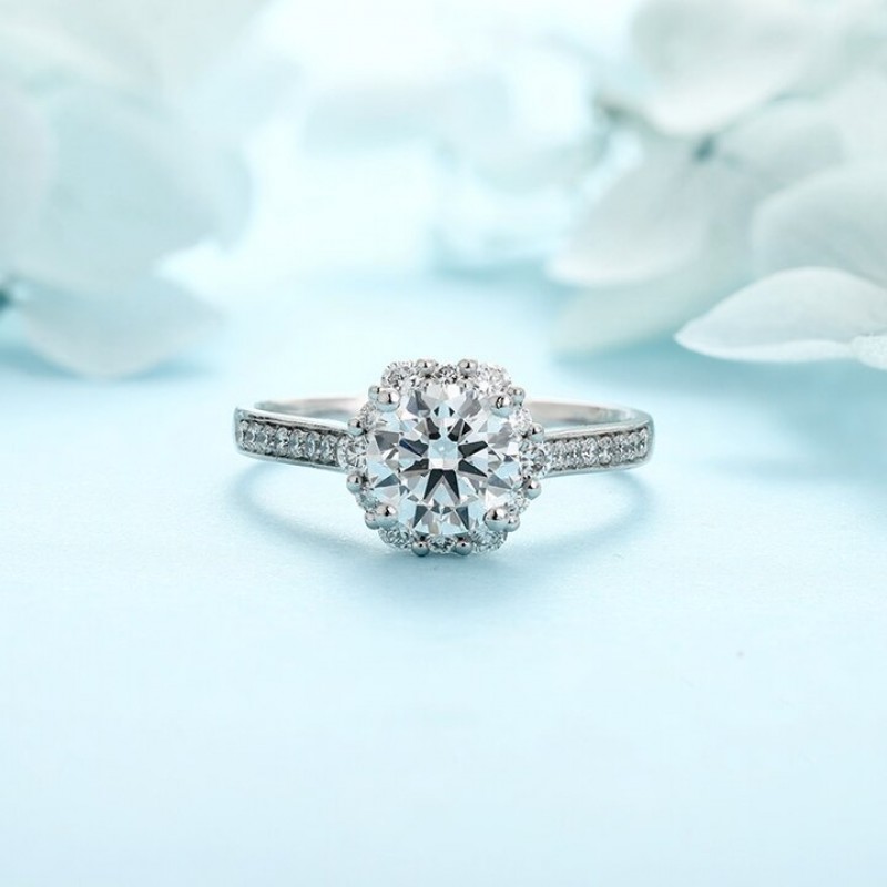 Ruif Jewelry Classic Design PT950 Platinum 1.04ct Lab Grown Diamond Ring Gemstone Jewelry Ruif Jewelry Classic Design PT950 Platinum 1.04ct Lab Grown Diamond Ring Gemstone Jewelry