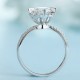 Ruif Jewelry Classic Design PT950 Platinum 1.0ct Lab Grown Diamond Ring Gemstone Jewelry for party