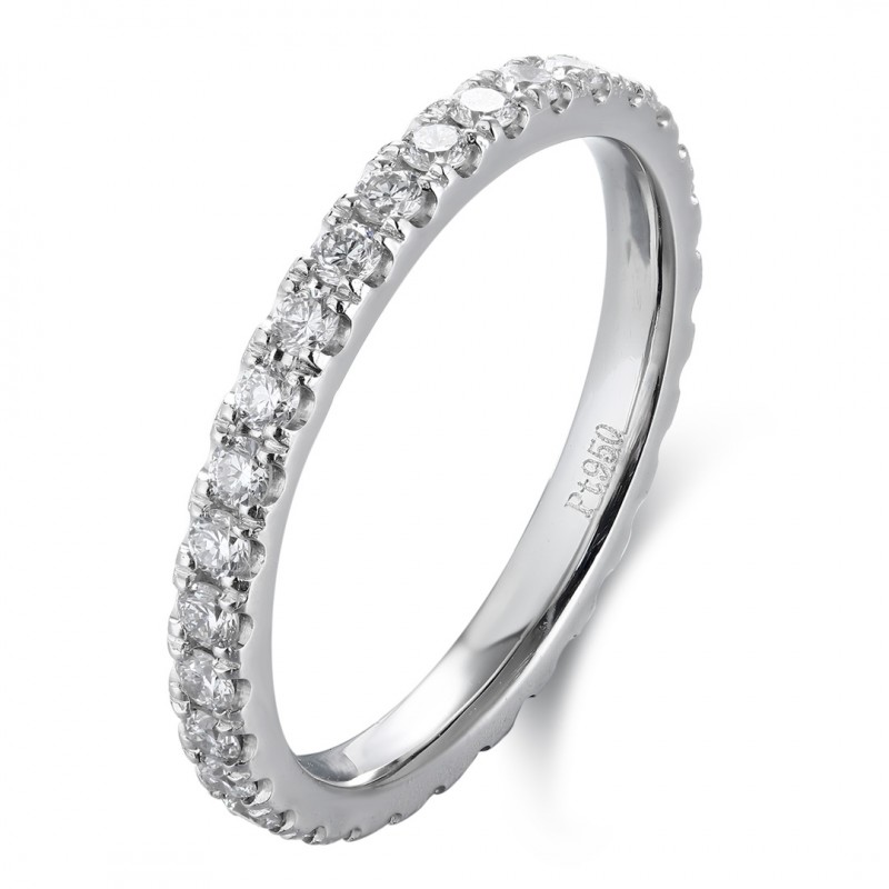 Ruif Jewelry Classic Design PT950 Platinum 0.66ct Lab Grown Diamond Ring Gemstone Jewelry Ruif Jewelry Classic Design PT950 Platinum 0.66ct Lab Grown Diamond Ring Gemstone Jewelry