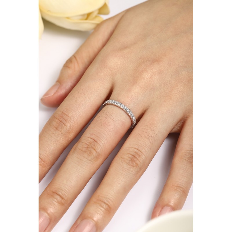 Ruif Jewelry Classic Design PT950 Platinum 0.66ct Lab Grown Diamond Ring Gemstone Jewelry Ruif Jewelry Classic Design PT950 Platinum 0.66ct Lab Grown Diamond Ring Gemstone Jewelry