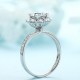 Ruif Jewelry Classic Design PT950 Platinum 1.1ct Lab Grown Diamond Ring Gemstone Jewelry for party