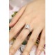 Ruif Jewelry Classic Design PT950 Platinum 1.1ct Lab Grown Diamond Ring Gemstone Jewelry for party