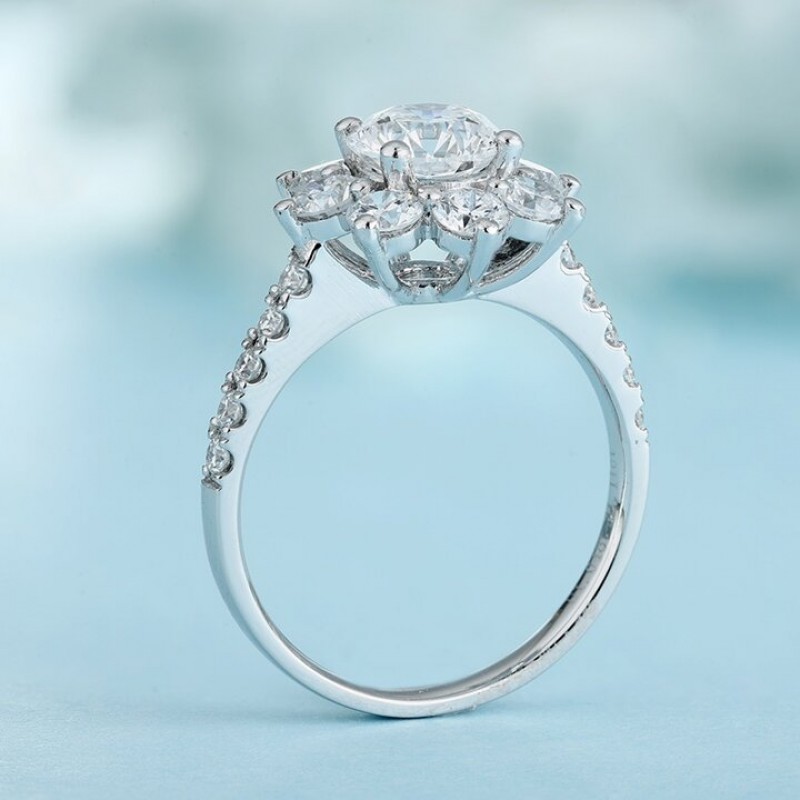 Ruif Jewelry Classic Design PT950 Platinum 1.04ct Lab Grown Diamond Ring Gemstone Jewelry for party Ruif Jewelry Classic Design PT950 Platinum 1.04ct Lab Grown Diamond Ring Gemstone Jewelry for party