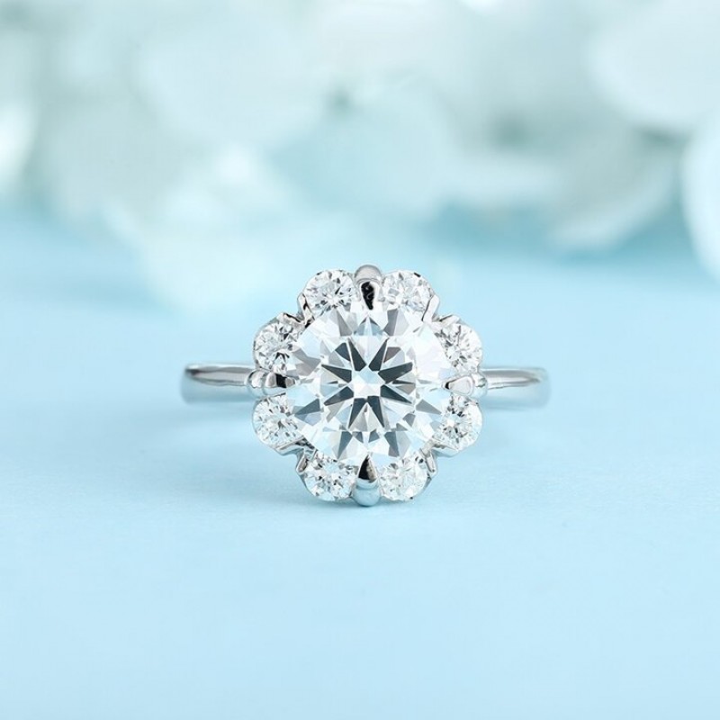 Ruif Jewelry Classic Design PT950 Platinum 2.04ct Lab Grown Diamond Ring Gemstone Jewelry Ruif Jewelry Classic Design PT950 Platinum 2.04ct Lab Grown Diamond Ring Gemstone Jewelry