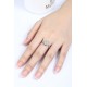 Ruif Jewelry Classic Design PT950 Platinum 1.0ct Lab Grown Diamond Ring Gemstone Jewelry