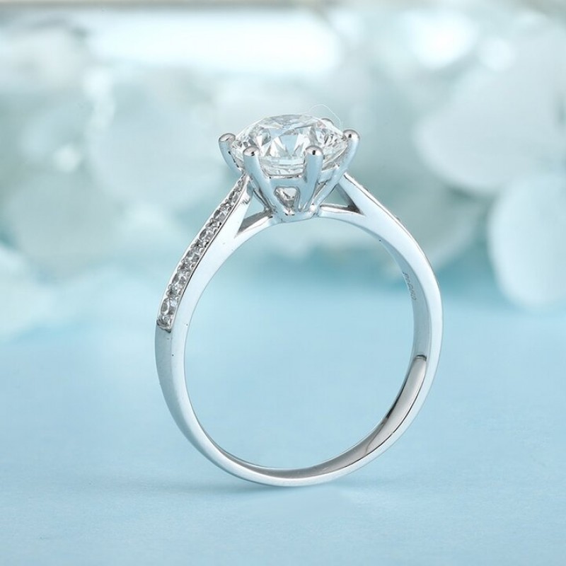 Ruif Jewelry Classic Design PT950 Platinum 2.00ct Lab Grown Diamond Ring Gemstone Jewelry Ruif Jewelry Classic Design PT950 Platinum 2.00ct Lab Grown Diamond Ring Gemstone Jewelry