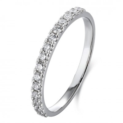 Ruif Jewelry Classic Design PT950 Platinum 0.26ct Lab Grown Diamond Ring Gemstone Jewelry