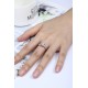 Ruif Jewelry Classic Design PT950 Platinum 1.06ct Lab Grown Diamond Ring Gemstone Jewelry