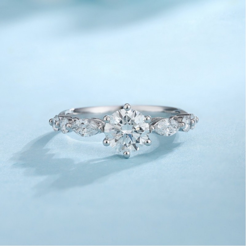 Ruif Jewelry Classic Design PT950 Platinum 1.01ct Lab Grown Diamond Ring Gemstone Jewelry Ruif Jewelry Classic Design PT950 Platinum 1.01ct Lab Grown Diamond Ring Gemstone Jewelry