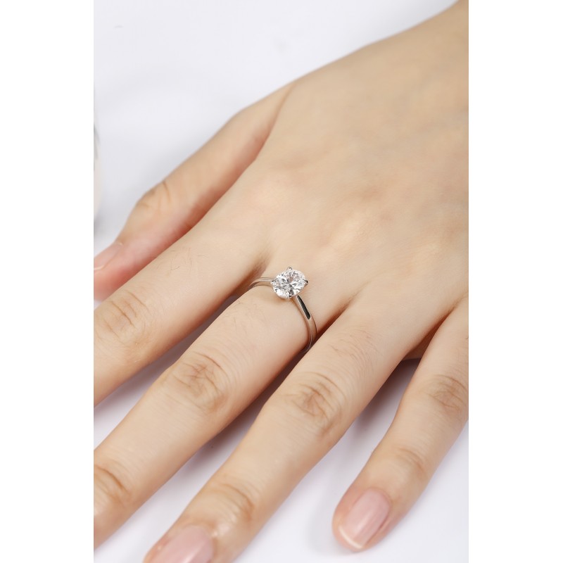 Ruif Jewelry Classic Design PT950 Platinum 1.04ct Lab Grown Diamond Ring Gemstone Jewelry for party Ruif Jewelry Classic Design PT950 Platinum 1.04ct Lab Grown Diamond Ring Gemstone Jewelry for party
