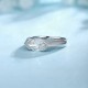 Ruif Jewelry Classic Design PT950 Platinum 1.00ct Lab Grown Diamond Ring Gemstone Jewelry