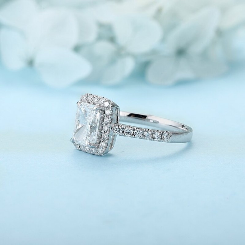 Ruif Jewelry Classic Design PT950 Platinum 1.06ct Lab Grown Diamond Ring Gemstone Jewelry Ruif Jewelry Classic Design PT950 Platinum 1.06ct Lab Grown Diamond Ring Gemstone Jewelry