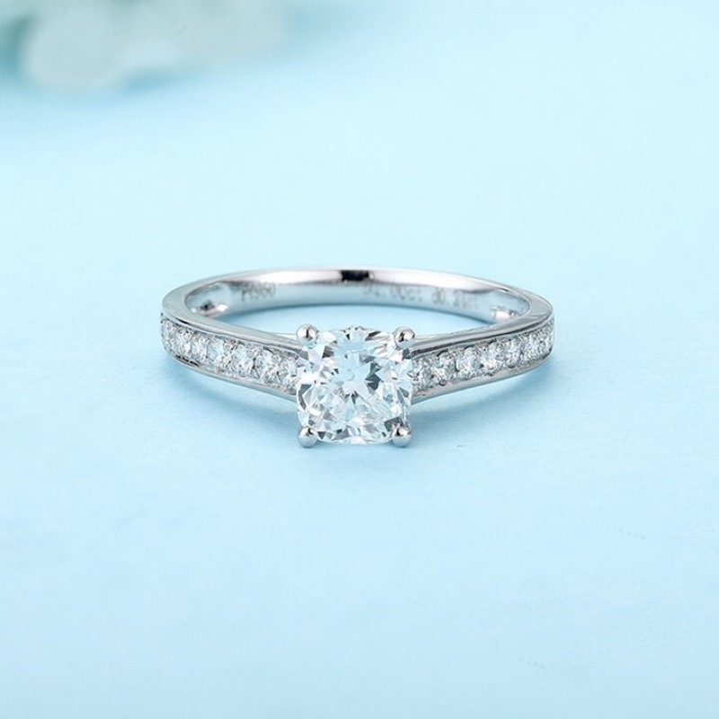 Ruif Jewelry Classic Design PT950 Platinum 1.00ct Lab Grown Diamond Ring Gemstone Jewelry Ruif Jewelry Classic Design PT950 Platinum 1.00ct Lab Grown Diamond Ring Gemstone Jewelry