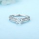 Ruif Jewelry Classic Design PT950 Platinum 1.00ct Lab Grown Diamond Ring Gemstone Jewelry Ruif Jewelry Classic Design PT950 Platinum 1.00ct Lab Grown Diamond Ring Gemstone Jewelry