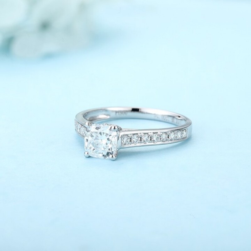 Ruif Jewelry Classic Design PT950 Platinum 1.00ct Lab Grown Diamond Ring Gemstone Jewelry Ruif Jewelry Classic Design PT950 Platinum 1.00ct Lab Grown Diamond Ring Gemstone Jewelry
