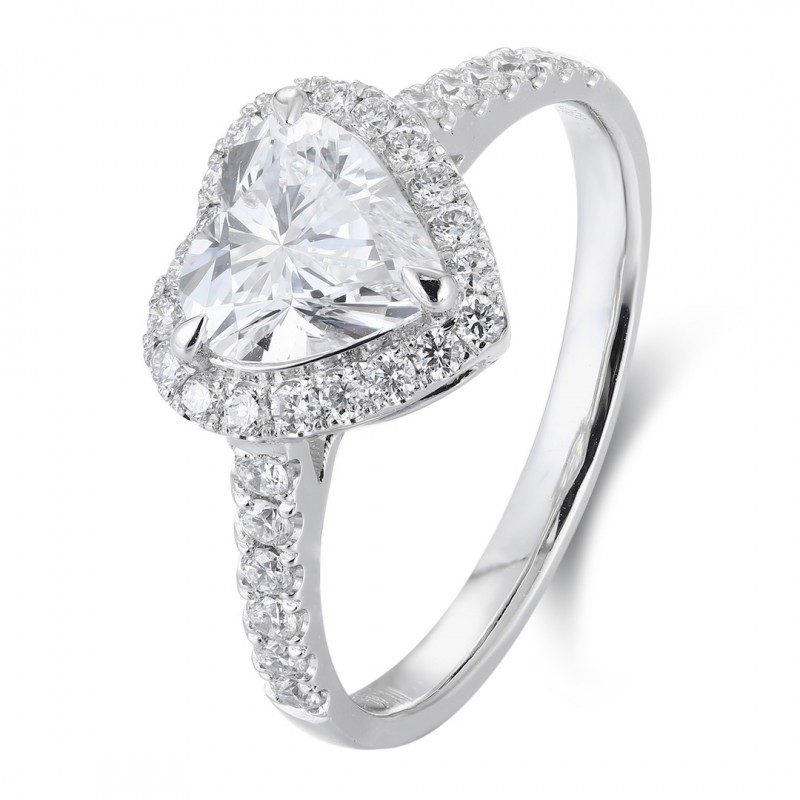 Ruif Jewelry Classic Design PT950 Platinum 1.00ct Lab Grown Diamond Ring Gemstone Jewelry Ruif Jewelry Classic Design PT950 Platinum 1.00ct Lab Grown Diamond Ring Gemstone Jewelry