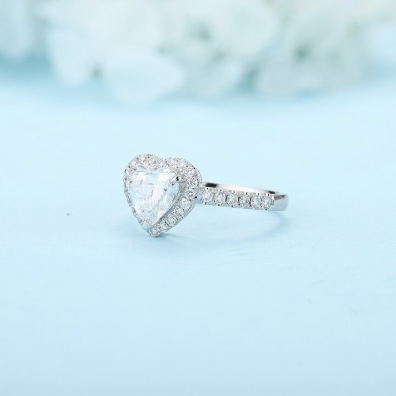 Ruif Jewelry Classic Design PT950 Platinum 1.00ct Lab Grown Diamond Ring Gemstone Jewelry Ruif Jewelry Classic Design PT950 Platinum 1.00ct Lab Grown Diamond Ring Gemstone Jewelry