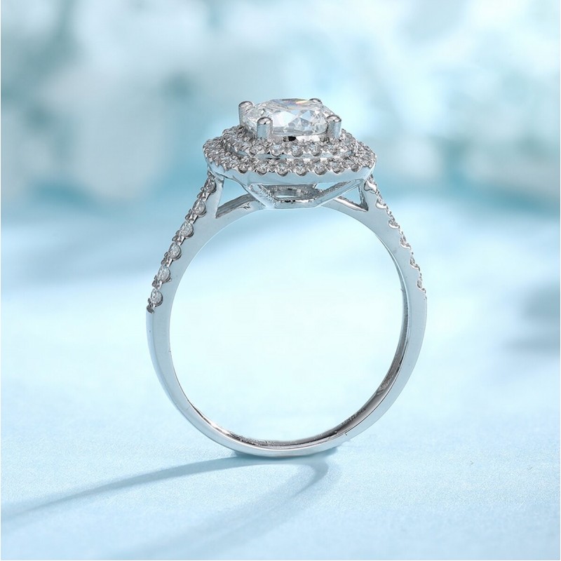 Ruif Jewelry Classic Design PT950 Platinum 1.00ct Lab Grown Diamond Ring Gemstone Jewelry Ruif Jewelry Classic Design PT950 Platinum 1.00ct Lab Grown Diamond Ring Gemstone Jewelry