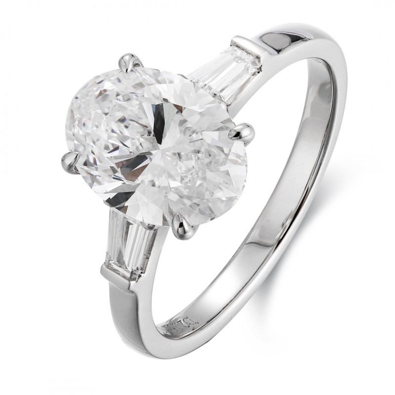Ruif Jewelry Classic Design PT950 Platinum 2.16ct Lab Grown Diamond Ring Gemstone Jewelry Ruif Jewelry Classic Design PT950 Platinum 2.16ct Lab Grown Diamond Ring Gemstone Jewelry