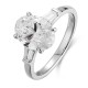 Ruif Jewelry Classic Design PT950 Platinum 2.16ct Lab Grown Diamond Ring Gemstone Jewelry Ruif Jewelry Classic Design PT950 Platinum 2.16ct Lab Grown Diamond Ring Gemstone Jewelry