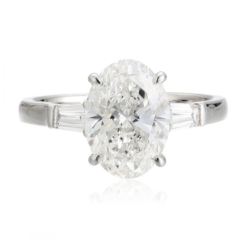 Ruif Jewelry Classic Design PT950 Platinum 2.16ct Lab Grown Diamond Ring Gemstone Jewelry Ruif Jewelry Classic Design PT950 Platinum 2.16ct Lab Grown Diamond Ring Gemstone Jewelry