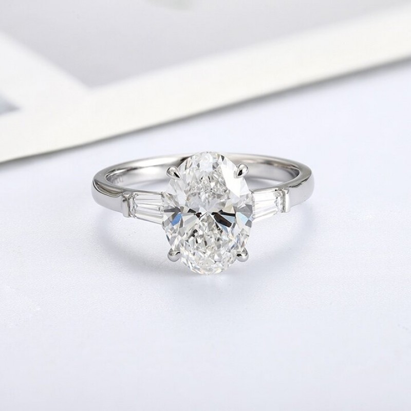 Ruif Jewelry Classic Design PT950 Platinum 2.16ct Lab Grown Diamond Ring Gemstone Jewelry Ruif Jewelry Classic Design PT950 Platinum 2.16ct Lab Grown Diamond Ring Gemstone Jewelry