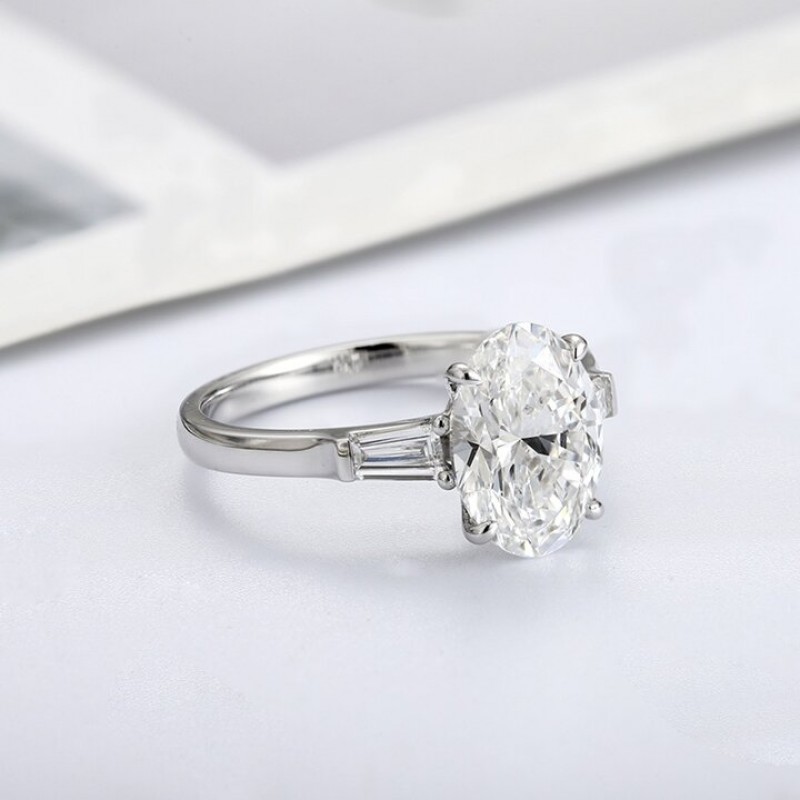 Ruif Jewelry Classic Design PT950 Platinum 2.16ct Lab Grown Diamond Ring Gemstone Jewelry Ruif Jewelry Classic Design PT950 Platinum 2.16ct Lab Grown Diamond Ring Gemstone Jewelry