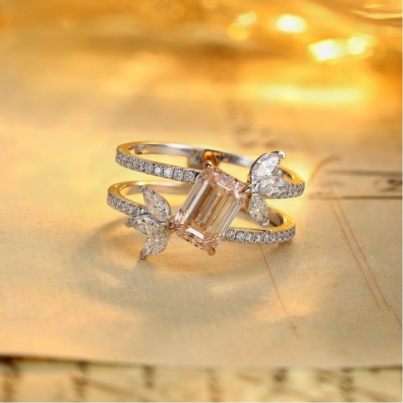Ruif Jewelry Classic Design PT950 Platinum 1.56ct Lab Grown Diamond Ring Gemstone Jewelry Ruif Jewelry Classic Design PT950 Platinum 1.56ct Lab Grown Diamond Ring Gemstone Jewelry