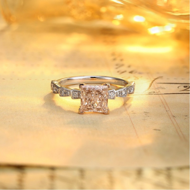 Ruif Jewelry Classic Design PT950 Platinum 1.49ct Lab Grown Diamond Ring Gemstone Jewelry Ruif Jewelry Classic Design PT950 Platinum 1.49ct Lab Grown Diamond Ring Gemstone Jewelry