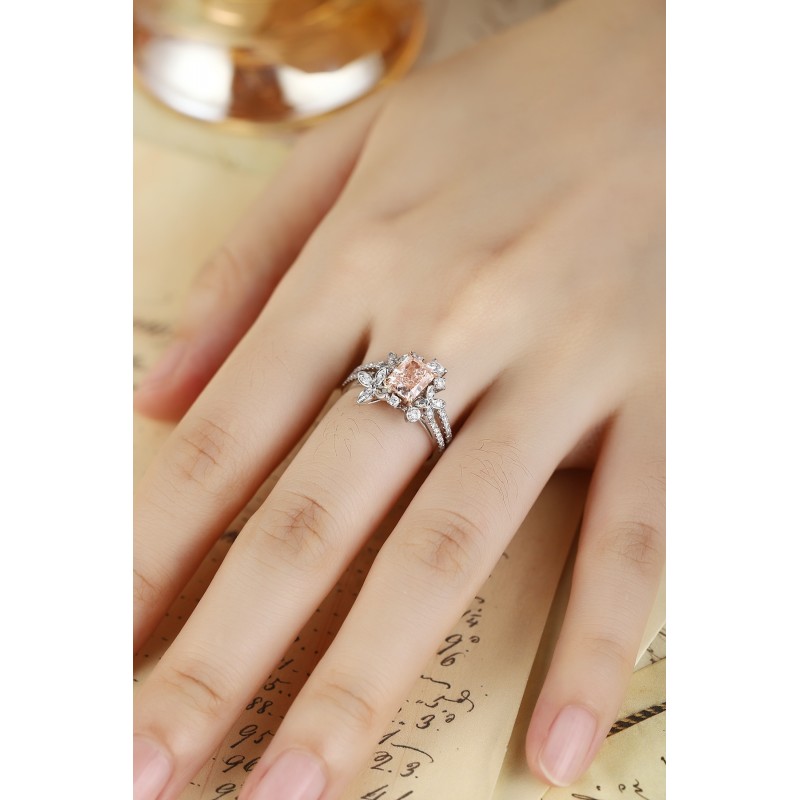 Ruif Jewelry Classic Design PT950 Platinum 1.32ct Lab Grown Diamond Ring Gemstone Jewelry Ruif Jewelry Classic Design PT950 Platinum 1.32ct Lab Grown Diamond Ring Gemstone Jewelry
